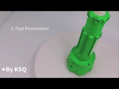 4'' High Air Pressure DTH Button Bit For DHD340 Shank 115mm / 127mm