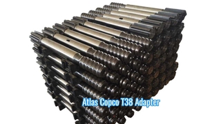 Atlas Copco Rigs-এর জন্য T38 শ্যাঙ্ক অ্যাডাপ্টার